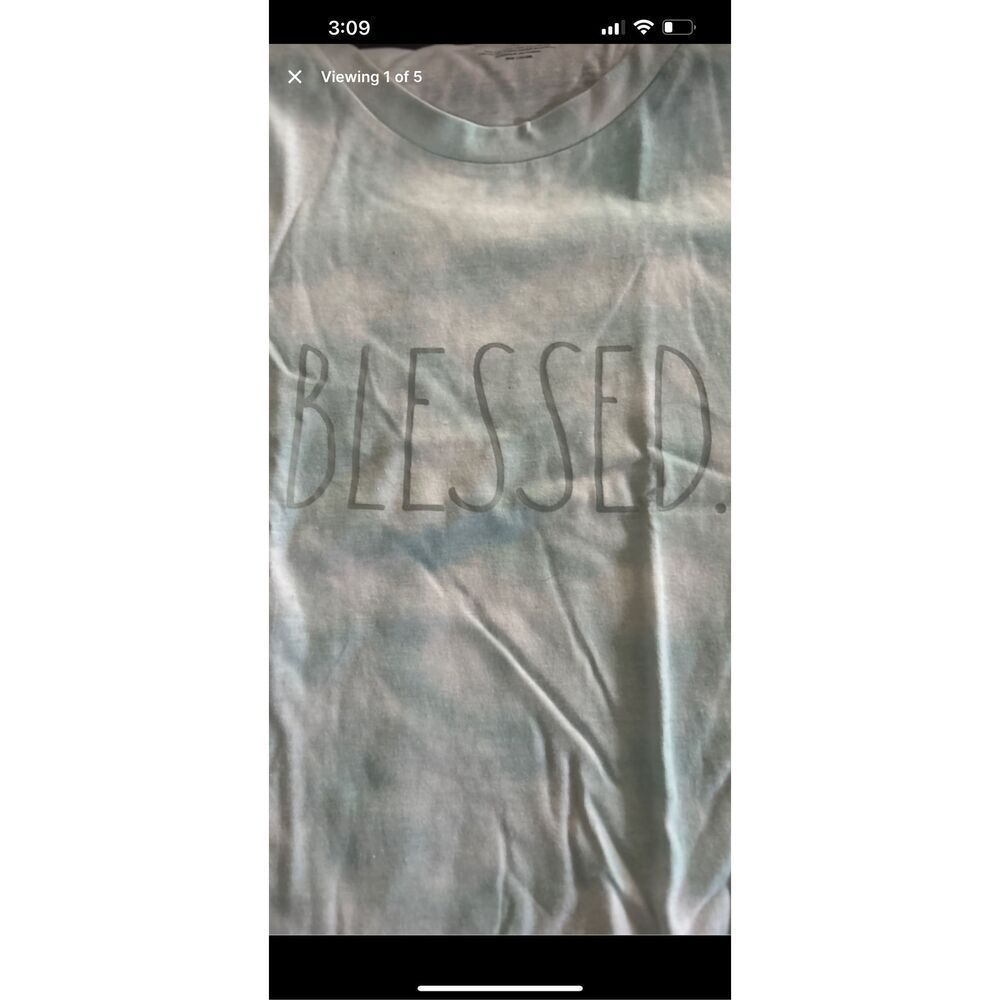 Women's Plus Size "BLESSED" Short Sleeve Icon T-Shirt
